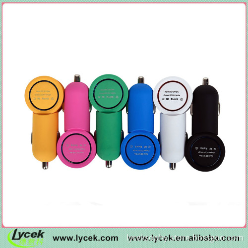 Compact design, nice finish dual USB Car Charger